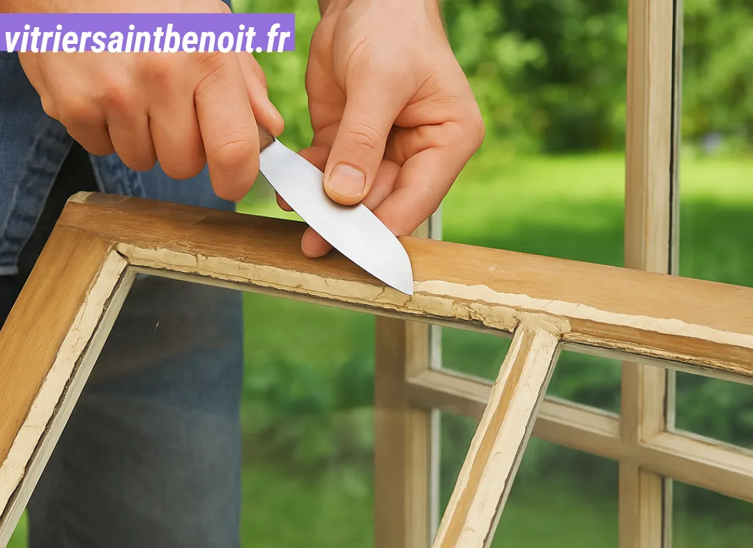 Remplacement de simple vitrage Saint-Benoît
